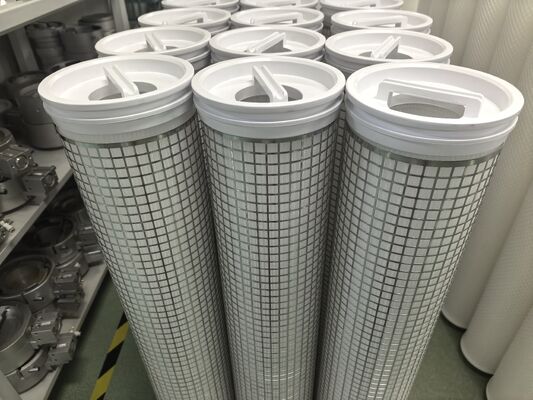 Cartucho de filtro pulidor de condensado de alto flujo de 60 pulgadas con clasificación de 7 micras