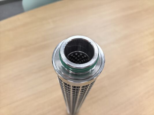 Cartucho de filtro plissado de acero inoxidable 316L con gran área de filtración y resistencia a altas temperaturas