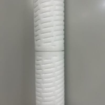 Cartucho de filtro de polipropileno pliado de alta densidad de 20 pulgadas con filtración de 0,1-20um de micrones