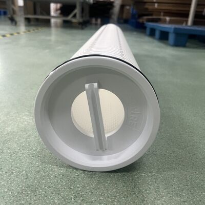 Cartucho de filtro plissado de gran flujo de PP industrial con rango de micrones de 1um-100um para prefiltración de RO
