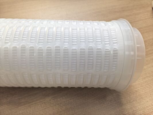 Cartucho plissado de polipropileno de alto flujo para filtración de agua de mar