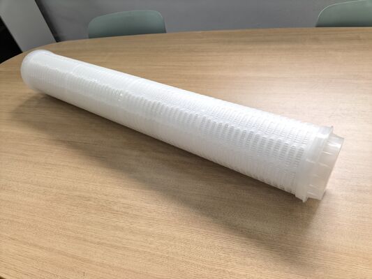 Cartucho plissado de polipropileno de alto flujo para filtración de agua de mar