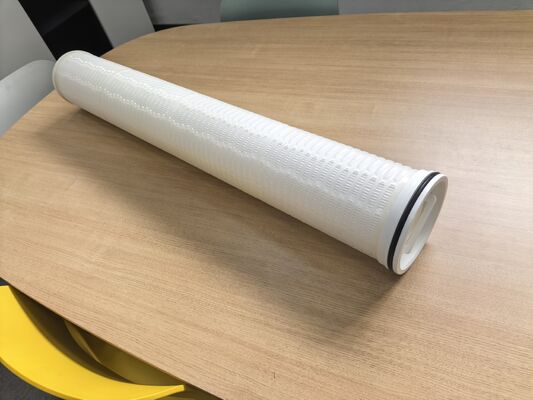 Cartucho de filtro de alto flujo de 40 pulgadas certificado ISO para filtración de agua de mar y aplicaciones marinas