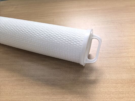 Cartucho de filtro de alto flujo fabricado en fábrica china con gran diámetro para filtración de agua de mar utilizando material de polipropileno