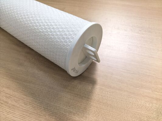 Conexión personalizada Cartucho de filtro de alto flujo con gran diámetro para filtración de agua de mar utilizando material de polipropileno