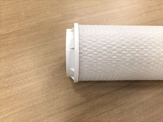 Conexión personalizada Cartucho de filtro de alto flujo con gran diámetro para filtración de agua de mar utilizando material de polipropileno