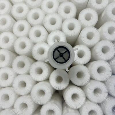 Filtro de cápsulas de PP para el tratamiento del agua con micrón personalizable, interfaces NPT estándar y construcción de polipropileno
