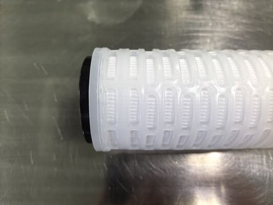 Double open ended connection PES Pleated Filter Cartridge with PES Membrane for  High-Purity Liquid Filtration