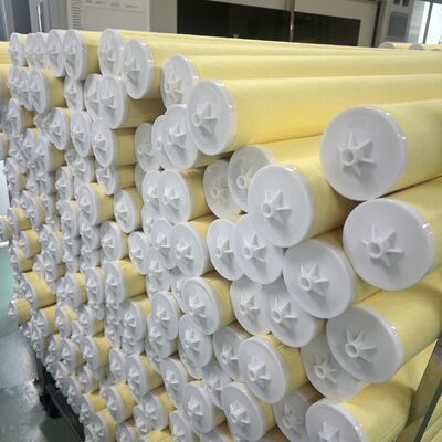 Cartucho de filtro de eliminación de aceite de refrigeración de fibra de vidrio con tapa de localizador de estrellas de extremo abierto único y doble anillo O para aguas residuales industriales