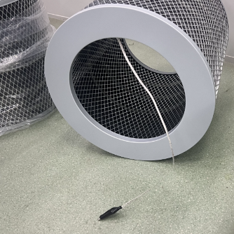 Cartucho de filtro antistático de polvo de la serie PGS con recubrimiento conductor, película de PTFE para filtración de 0,3 micras