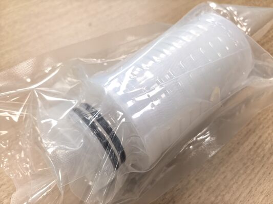 Cartucho de filtro de fluoropolímero serie PLPF con membrana de PTFE hidrófilo para resistencia a la corrosión química y baja precipitación