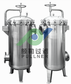 Casas de filtro de alto flujo de múltiples cartuchos con certificación ISO SS304/316L para pretratamiento de RO y tratamiento industrial de aguas