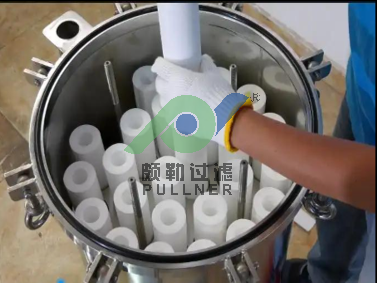 Carcasa de filtro multicartucho SS304/316L con certificación ISO para pretratamiento de ósmosis inversa y tratamiento de agua industrial