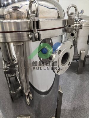 Casas de filtro de alto flujo de múltiples cartuchos con certificación ISO SS304/316L para pretratamiento de RO y tratamiento industrial de aguas