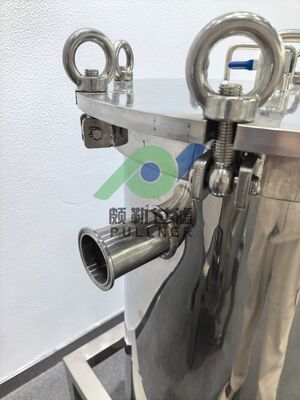 Casas de filtro de alto flujo de múltiples cartuchos con certificación ISO SS304/316L para pretratamiento de RO y tratamiento industrial de aguas