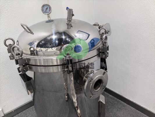 Casas de filtro de alto flujo de múltiples cartuchos con certificación ISO SS304/316L para pretratamiento de RO y tratamiento industrial de aguas