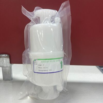Filtro de Cápsula de Flujo Pequeño de PTFE para Aplicaciones en la Industria Electrónica